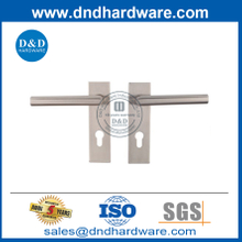مقبض الباب الخارجي من الفولاذ المقاوم للصدأ ذو الرافعة على الصفيحة- DDTP009